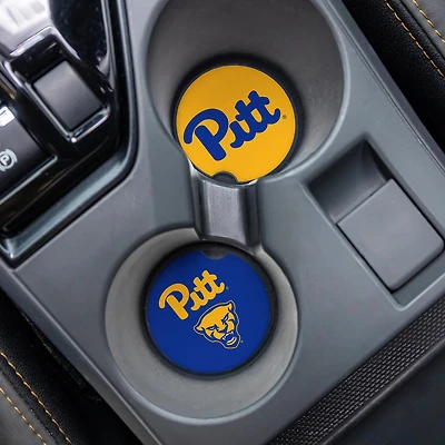 Pitt Panthers Ceramic Car Coaster Four-Piece Set