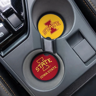 Iowa State Cyclones Ceramic Car Coaster Four-Piece Set