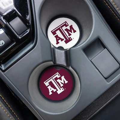 Texas A&M Aggies Ceramic Car Coaster Four-Piece Set