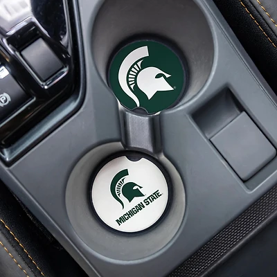 Michigan State Spartans Ceramic Car Coaster Four-Piece Set