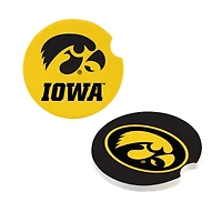 Iowa Hawkeyes Ceramic Car Coaster Four-Piece Set