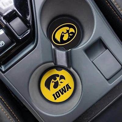 Iowa Hawkeyes Ceramic Car Coaster Four-Piece Set