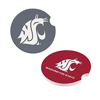 Washington State Cougars Ceramic Car Coaster Four-Piece Set