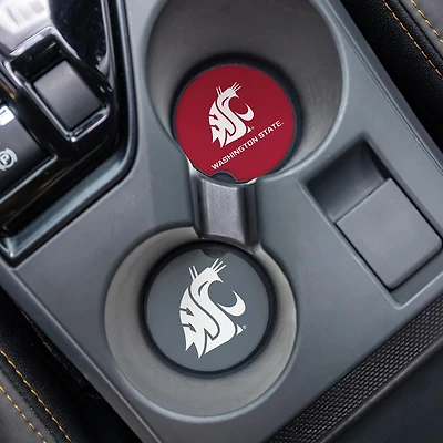 Washington State Cougars Ceramic Car Coaster Four-Piece Set