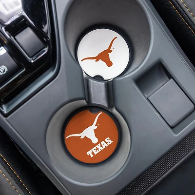 Texas Longhorns Ceramic Car Coaster Four-Piece Set