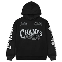 Unisex Playa Society  Black Las Vegas Aces 2025 WNBA Finals Champions Premium Hoodie