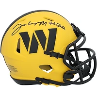 Jacory Croskey-Merritt Washington Commanders Autographed Riddell Rave Speed Mini Helmet