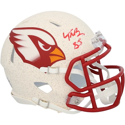 Trey McBride Arizona Cardinals Autographed Riddell 2025 Rivalry Speed Mini Helmet
