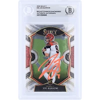 Joe Burrow Cincinnati Bengals Autographed 2020 Panini Select Orange Ink #46 Beckett Fanatics Witnessed Authenticated Rookie Card