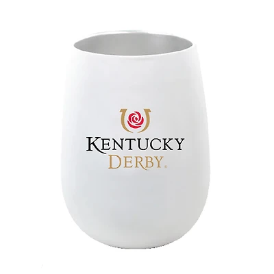 Kentucky Derby 12oz. Stemless Wine Tumbler