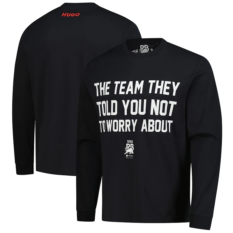 Men's Hugo Boss Black VCARB F1 Long Sleeve T-Shirt