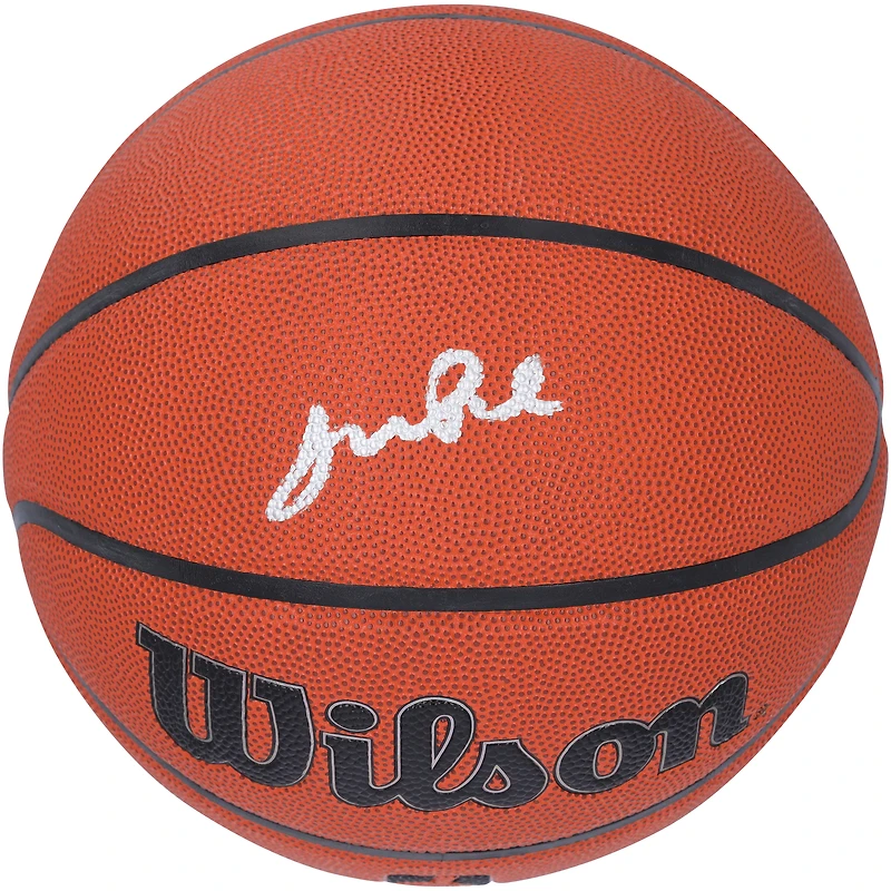 Jordan Poole New Orleans Pelicans Autographed Wilson Authentic Series Indoor/Outdoor Basketball