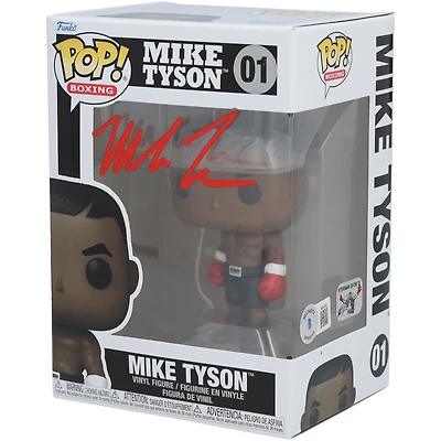 Mike Tyson Autographed Funko Pop! Vinyl Figurine