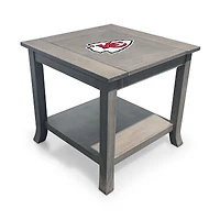 Imperial Kansas City Chiefs Game Day Side Table