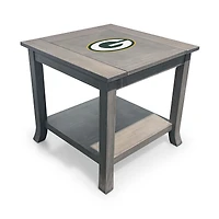 Imperial Green Bay Packers Game Day Side Table