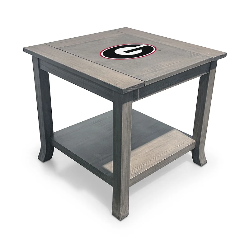 Imperial Georgia Bulldogs Game Day Side Table