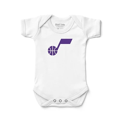 Infant Chad & Jake Utah Jazz Primary Logo Bodysuit