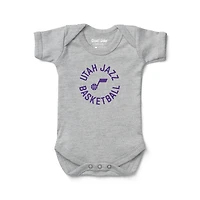 Infant Chad & Jake Utah Jazz Secondary Logo Bodysuit