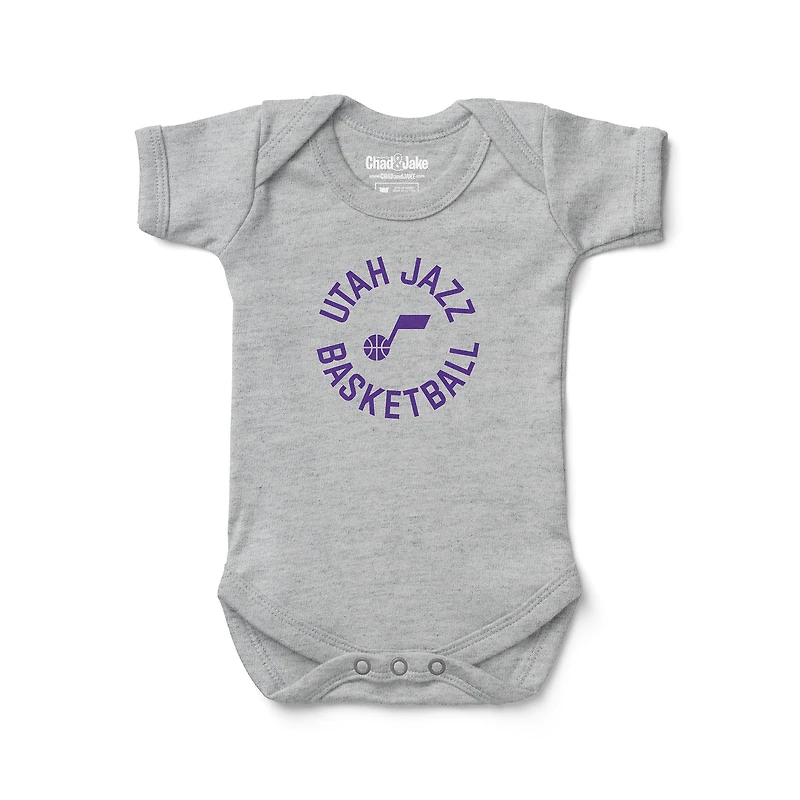 Infant Chad & Jake Utah Jazz Secondary Logo Bodysuit