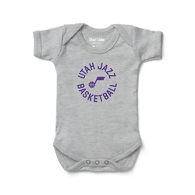 Infant Chad & Jake Utah Jazz Secondary Logo Bodysuit