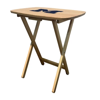 Imperial  Michigan Wolverines Large Folding TV Tray Table