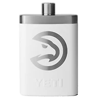 YETI White Atlanta Hawks 7oz. Flask