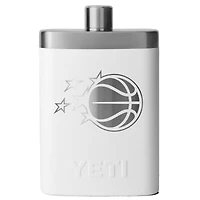 YETI White Orlando Magic 7oz. Flask
