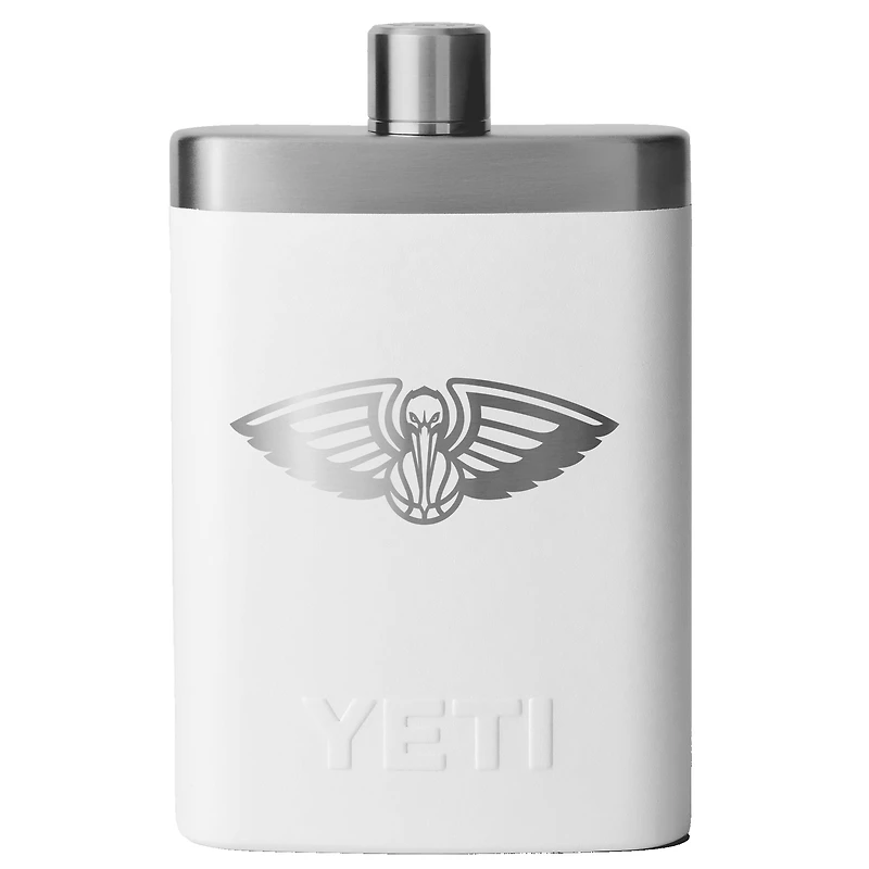 YETI White New Orleans Pelicans 7oz. Flask