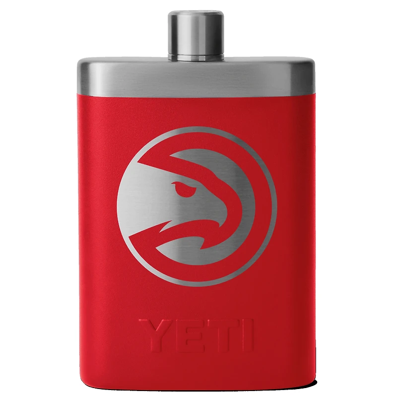 YETI Red Atlanta Hawks 7oz. Flask