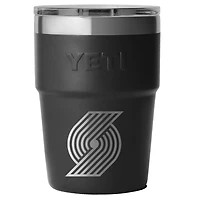 YETI Black Portland Trail Blazers 16oz. Rambler Stackable Cup with Magslider Lid