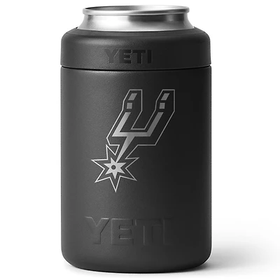 YETI Black San Antonio Spurs 12oz. Rambler Colster Can Cooler