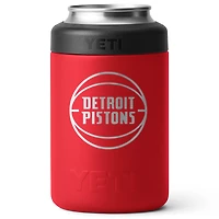 YETI Red Detroit Pistons 12oz. Rambler Colster Can Cooler