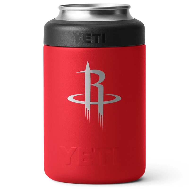 YETI Red Houston Rockets 12oz. Rambler Colster Can Cooler