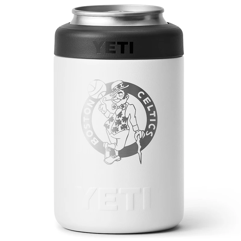 YETI White Boston Celtics 12oz. Rambler Colster Can Cooler