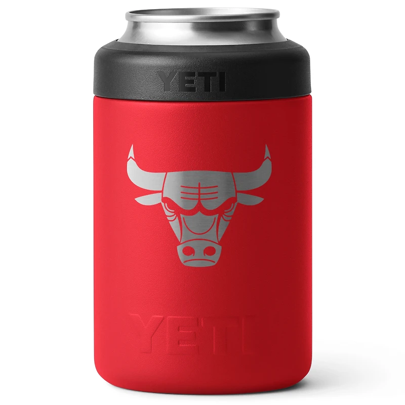 YETI Red Chicago Bulls 12oz. Rambler Colster Can Cooler