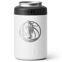 YETI White Dallas Mavericks 12oz. Rambler Colster Can Cooler
