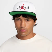 Unisex Jordan Brand White Pro Essential Snapback Hat
