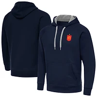 Men's Antigua  Navy Spain National Team Takeover Fleece Raglan Hoodie