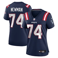 Women's Nike Royce Newman  Navy New England Patriots Team Game Jersey