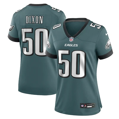 Women's Nike Lance Dixon Midnight Green Philadelphia Eagles Team Game Jersey