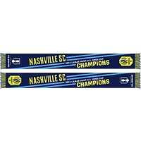 Unisex Navy Nashville SC 2025 Lamar Hunt U.S. Open Cup Champions Woven Scarf