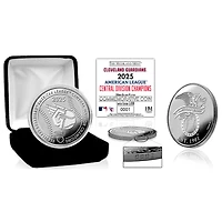 Highland Mint Cleveland Guardians 2025 AL Central Division Champions 39mm Silver Coin