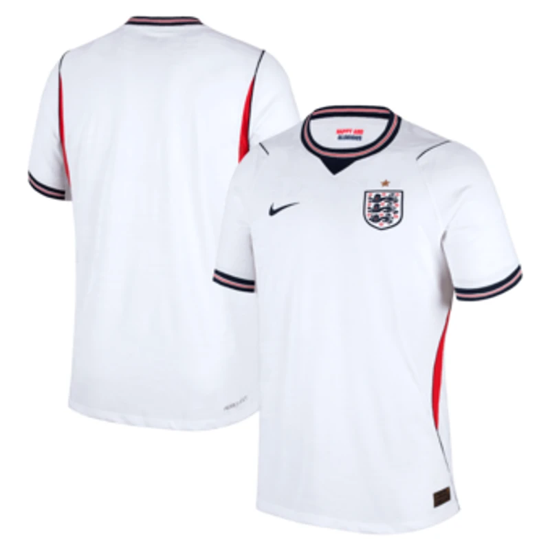 Men's Nike White England National Team 2026 Home Match Authentic Jersey