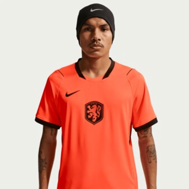 Men's Nike Orange Netherlands National Team 2026 Home Stadium Replica Jersey