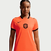 Women's Nike  Orange Netherlands National Team 2026 Home Stadium Replica Jersey