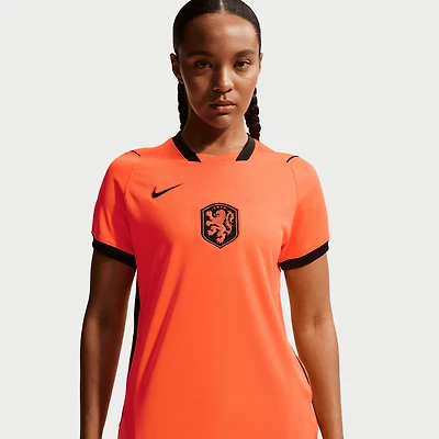 Women's Nike  Orange Netherlands National Team 2026 Home Stadium Replica Jersey