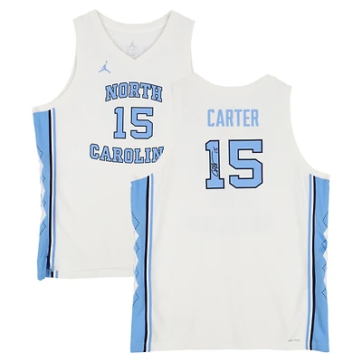 Vince Carter North Carolina Tar Heels Autographed Jordan Brand Replica Jersey