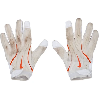 Shelby Harris Cleveland Browns Game-Used White Nike Gloves vs. Green Bay Packers on September 21, 2025