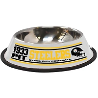 The Memory Company  Pittsburgh Steelers Stainless Steel Pet Bowl