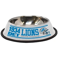 The Memory Company  Detroit Lions Stainless Steel Pet Bowl